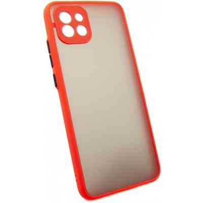 Чохол до мобільного телефона Dengos Matte Samsung Galaxy A03 (red) (DG-TPU-MATT-95) Вінниця