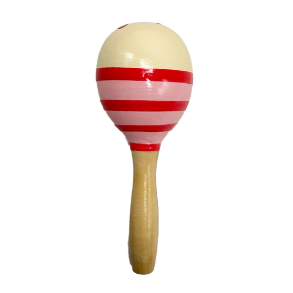 Детская деревянная игрушка Маракас MD 0361-2 размер 12,5 см Винница - изображение 1