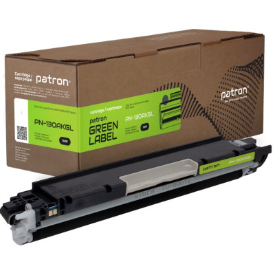 Тонер-картридж Patron HP 130A (CF350A) Green Label, black (PN-130AKGL) Винница - изображение 1