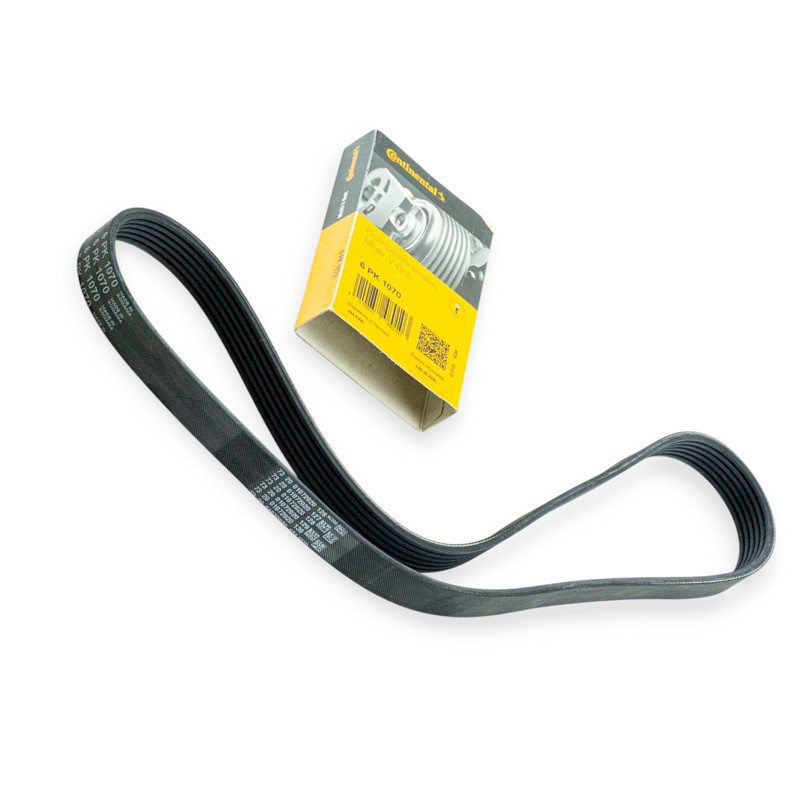 Ремінь генератора автомобіль Фольцваген Caddy III 1.6-2.0TDI (2010-) струмковий (6PK1070) Мукачево - фото 1