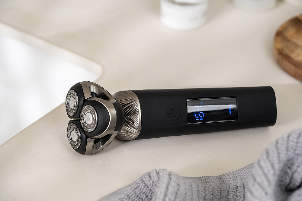 Бритва електр. ARDESTO роторна SHRR-B8WDR, 8Вт, бритв.головок-3, Li-Ion, сух.+волог., чорний Київ - фото 8