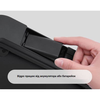 Контейнер для сміття JAH Сенсорний Срібний металік 13 л (20254) Вінниця - фото 4