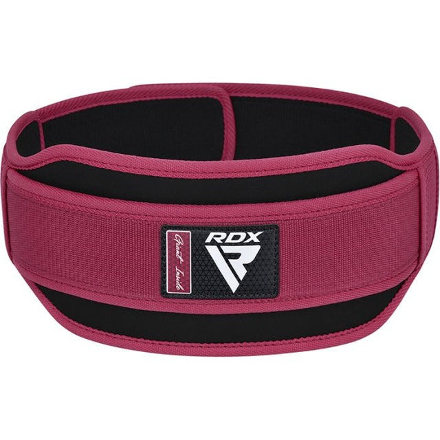 Пояс для важкої атлетики RDX RX5 Double Belt неопреновий Pink S Кам'янське - фото 4