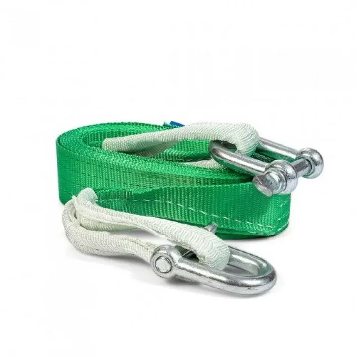 Буксирувальний трос 3т 4,5 метра автомобільний петля-скоба Дніпро - фото 9