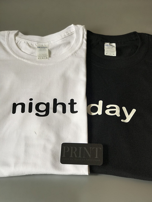 Парные футболки для влюбленных (day \ night ) Черновцы - изображение 2
