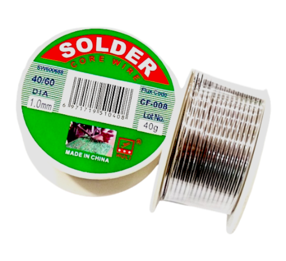 Припой Олово для пайки SOLDER 1мм, 40г. Днепр