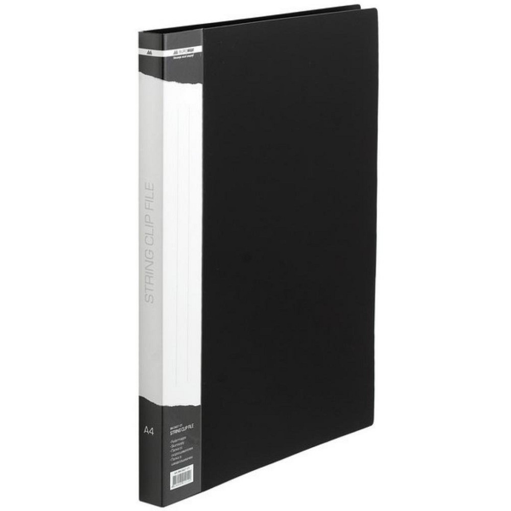 Папка-скоросшиватель Buromax А4 black (BM.3407-01) Винница - изображение 2