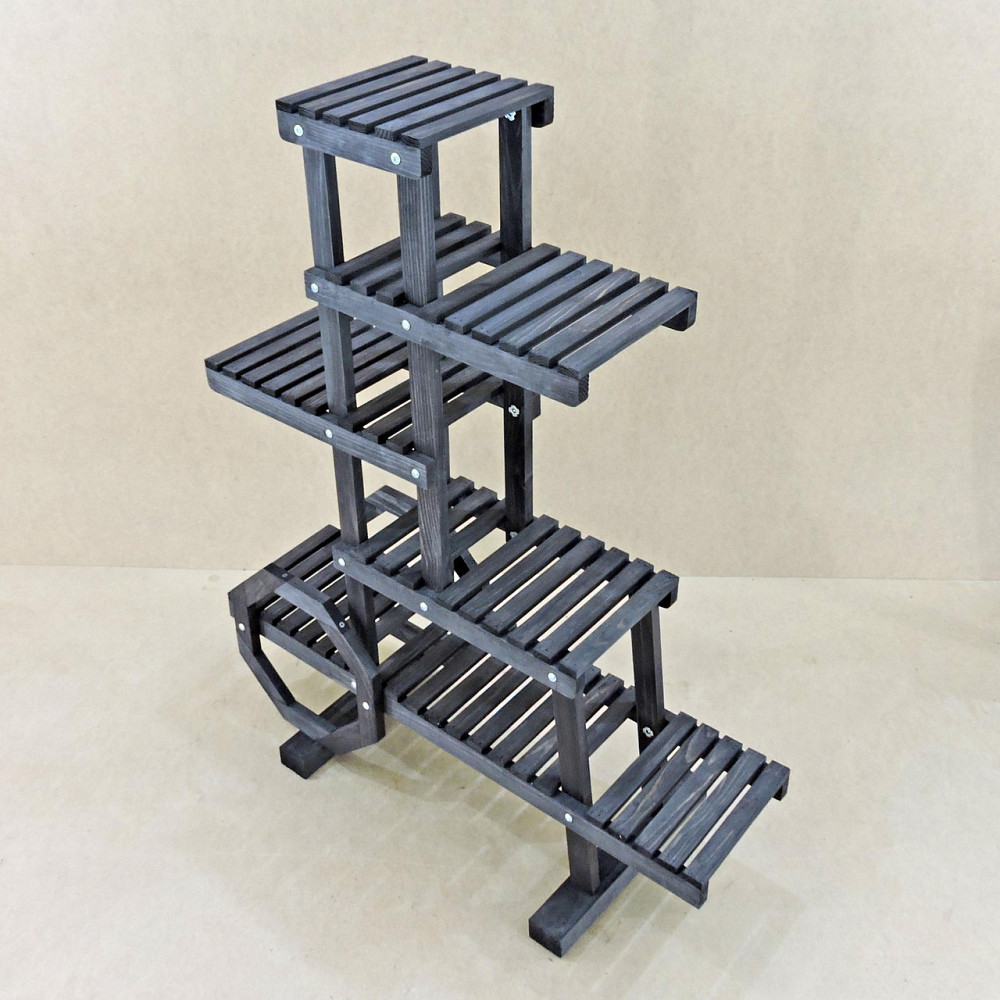 Підставка для квітів "Муліно" венге Миколаїв - фото 5