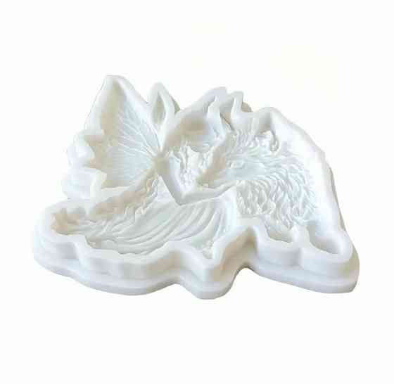 Силиконовая форма Волк 10 на 9 см серый Киев