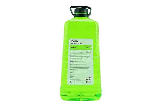 Рідина для очищення скла -20°С (в бачок омивача) "Лайм", зелена 4L Київ