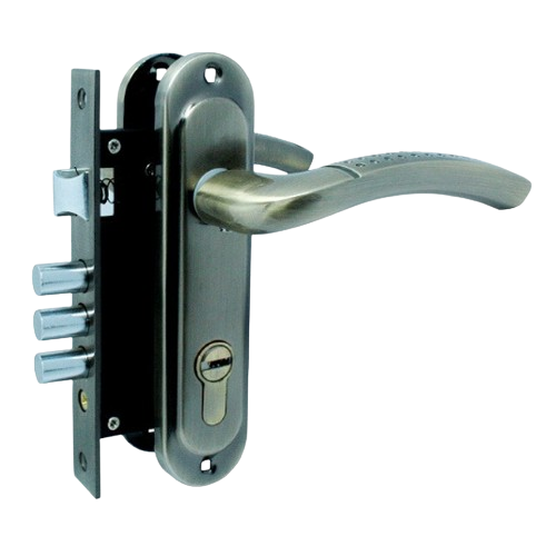 Замок врізний 1026-M60 AB з ручками CLASS Житомир - изображение 2