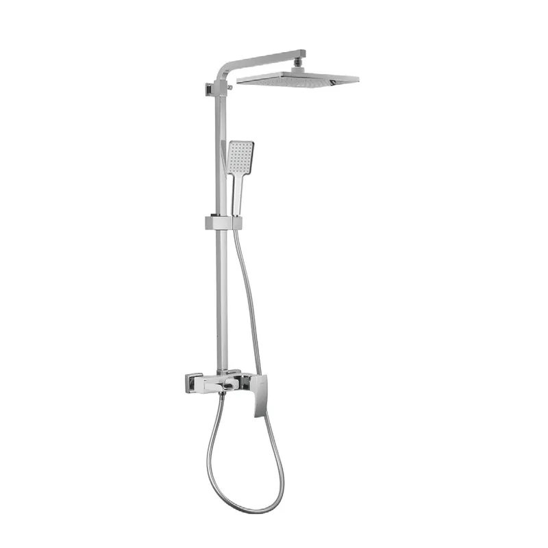 Душевая колонна KOER KB-58007-04 с водопадом и смесителем, 3 режима, хром + белый (KR5161) Харьков - изображение 1