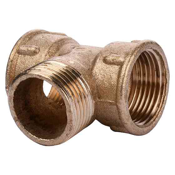 Трійник 1″ВЗВ латунний 232-1Б Киев