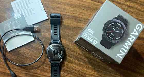 Смарт-Часи Garmin Fenix 6X Sapphire Carbon Gray. Київ