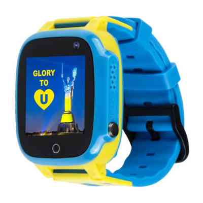Смарт-годинник Amigo GO008 GLORY GPS WIFI Blue-Yellow (976267) Вінниця