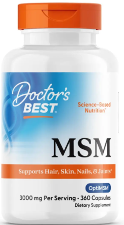 Метилсульфонилметан МСМ Doctor's Best Best MSM 3000 мг 360 капс Киев