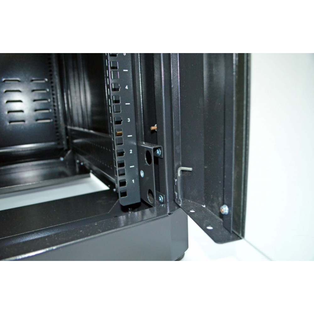 Шафа серверна CMS 28U 610 х 865 UA-MGSE2868MB посилена для мережевого обладнання Київ - фото 9