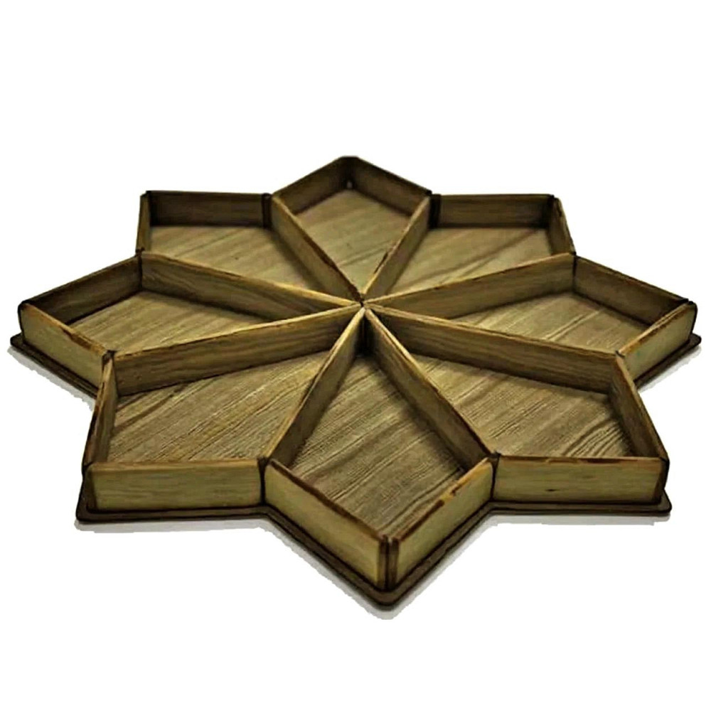 Менажница деревянная 