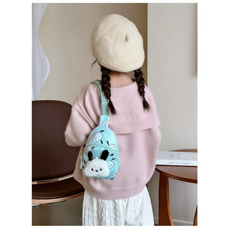 Детская сумка TD-34 Kuromi с аниме через плечо на одно отделение с ремешком Turquoise Киев - изображение 6