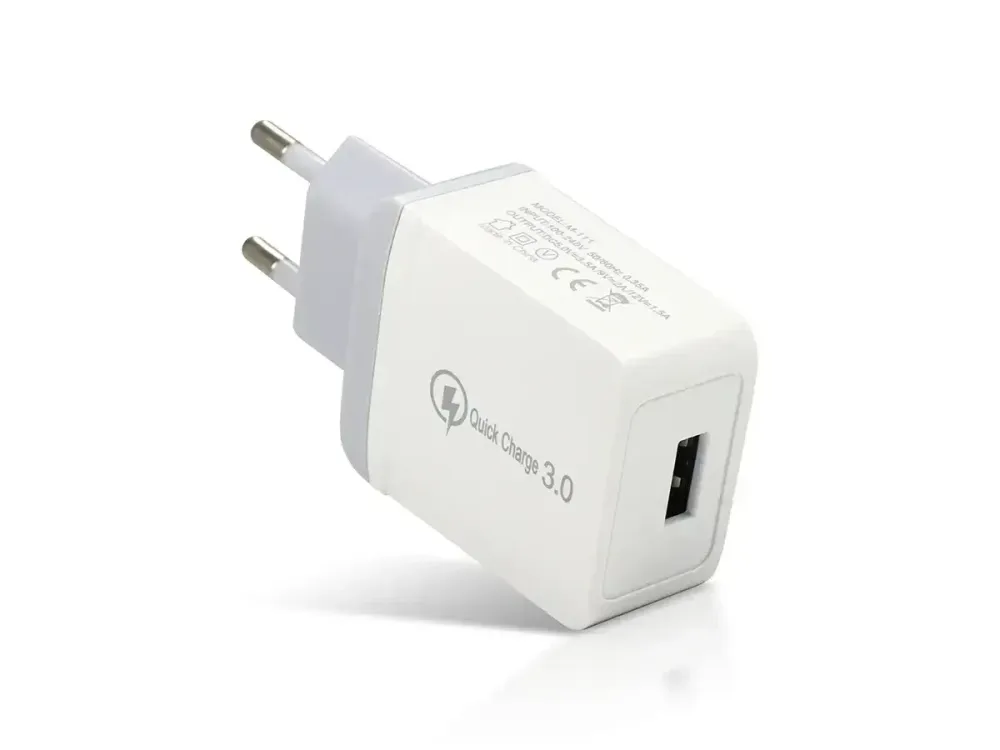 Сетевое зарядное устройство M-111 220В 3,5А QC3.0 Fast Charger с USBx1 для быстрой зарядки гаджетов Одесса - изображение 9
