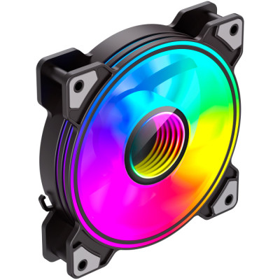 Кулер для корпуса Gamemax Dual Ring Infinity BK Винница - изображение 1