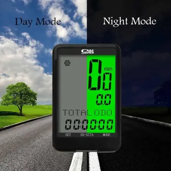 Безпровідний велокомп'ютер SunDING з дистанційним управлінням Київ