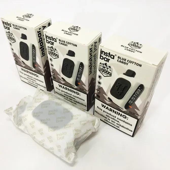 • Синя Солодка Вата • Сигарета InstaBar WT 20000 тяг Київ - фото 4