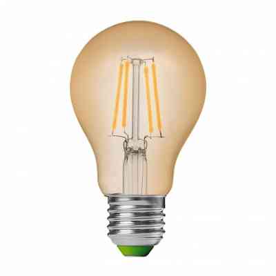 Лампочка Eurolamp A60 8W E27 2700K (deco) акция 1+1 new (MLP-LED-A60-08273(Amber)new) Вінниця