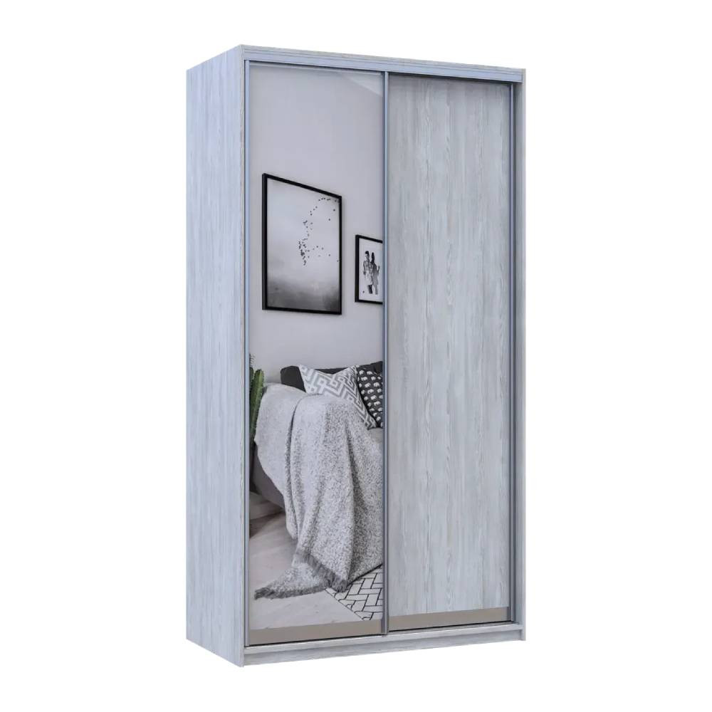 Шкаф купе Doros Сити Лайт Сосна Натти 1 ДСП / 1 зеркало 120х45х225 (DRS-011956) Львов - изображение 6