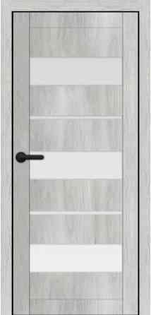 Дверь межкомнатная Порталино PL-05 санома серая сатин Киев
