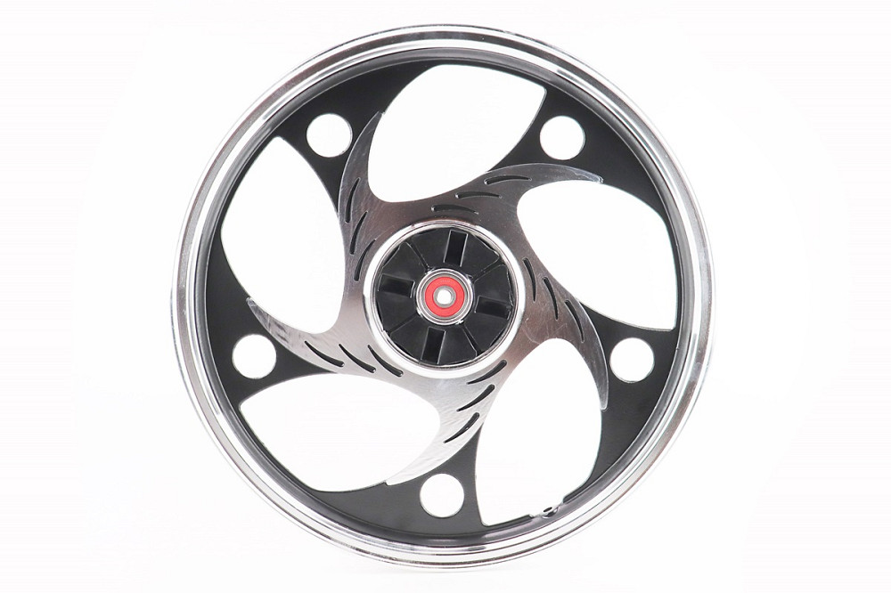 Диск задній литий 1,6-17" ALPHA/ACTIVE "хвиля", чорний (вісь 12мм) Київ - фото 3