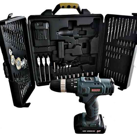 Аккумуляторная дрель-шуруповерт для стройки, Компактные аккумуляторные отвертки, Рабочий шуруповерт KP-39 Ивано-Франковск