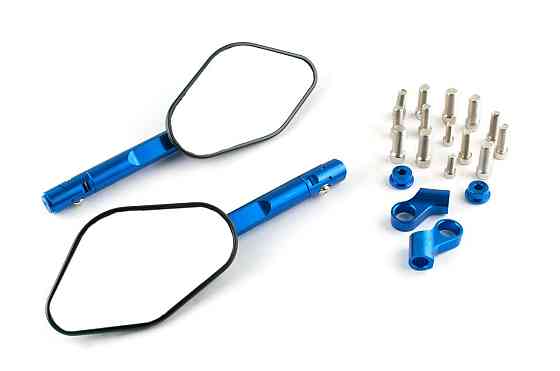 Дзеркала багатокутні (8/1 см, сині) Мукачево