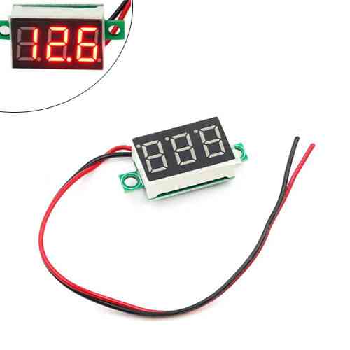 Цифровой вольтметр 2.5-30В с LED-дисплеем 0.36