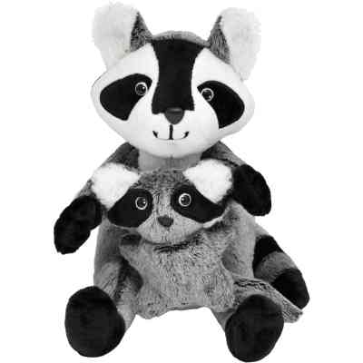Мягкая игрушка Tigres Енот с детенышем (ІГ-0144) Винница