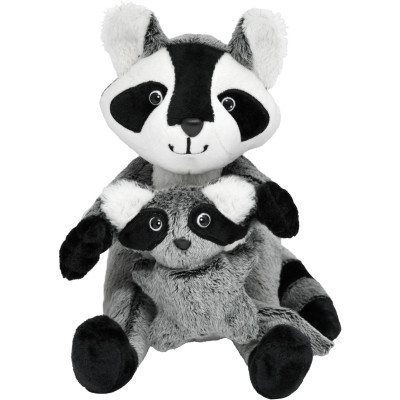 Мягкая игрушка Tigres Енот с детенышем (ІГ-0144) Винница - изображение 1