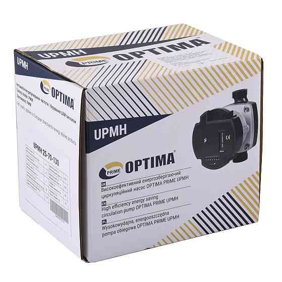 Насос циркуляционный энергосберегающий Optima PRIME UPMH 25-70AUTO 130мм + гайки (000027871) Киев