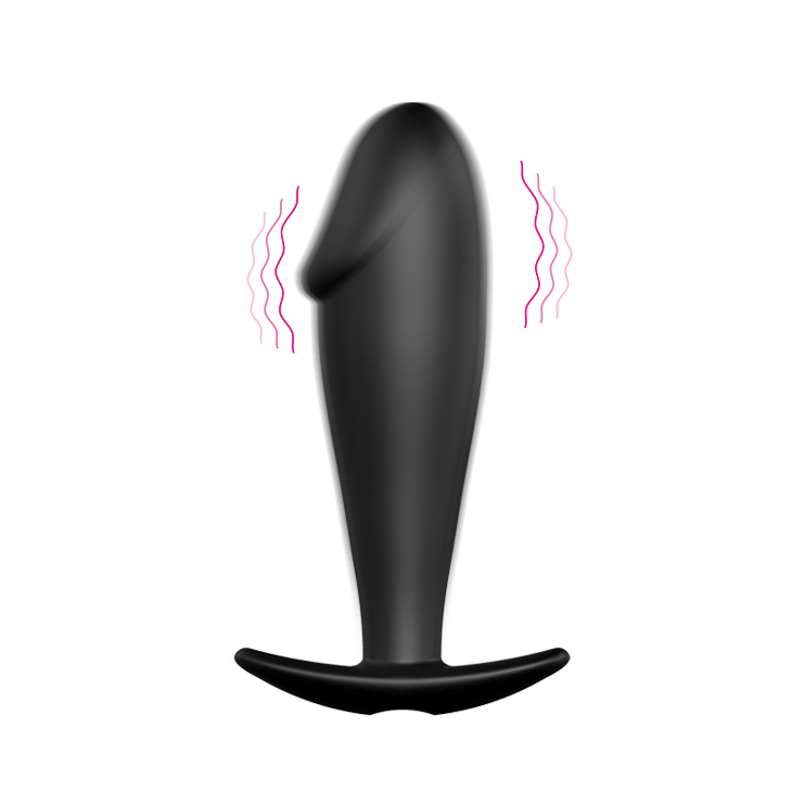 Анальна пробка - Pretty Love Special Anal Stimulation Vibrating Penis Black Sex Aura Київ - фото 9