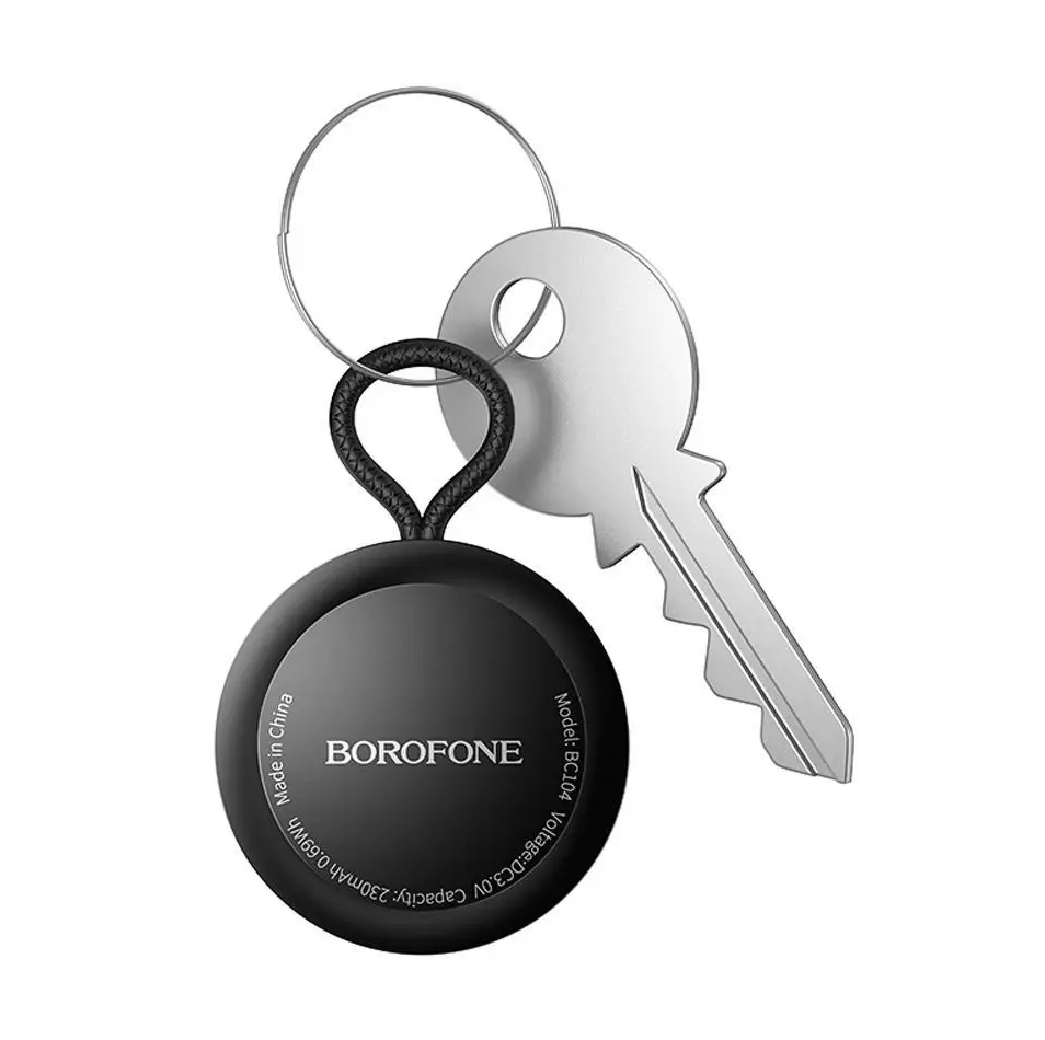 Трекер BOROFONE BC104 Intelligent positioning anti-lost device Black Київ - фото 3