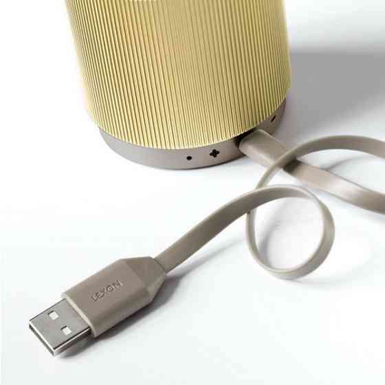 Портативний динамік Lexon Fine Speaker світле золото Рівне