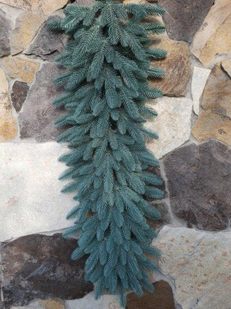 Гирлянда из хвои Премиум 1.5 м литая (Голубая) Винница - изображение 3