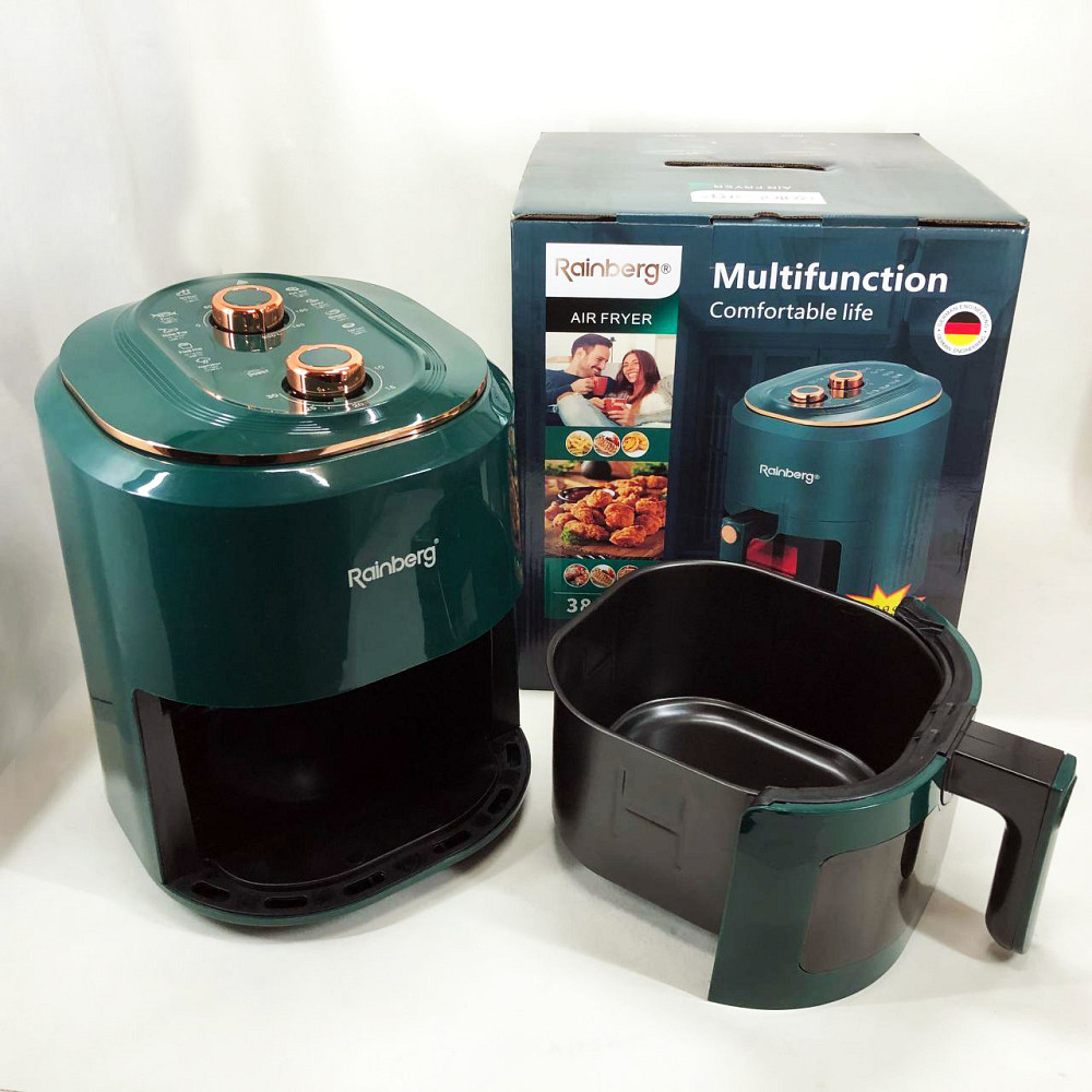 Аерогриль для випічки, Картопля фрі без рослинної олії, Аерофритюрниця для смаження без додавання олії QL-13 Львів - фото 7