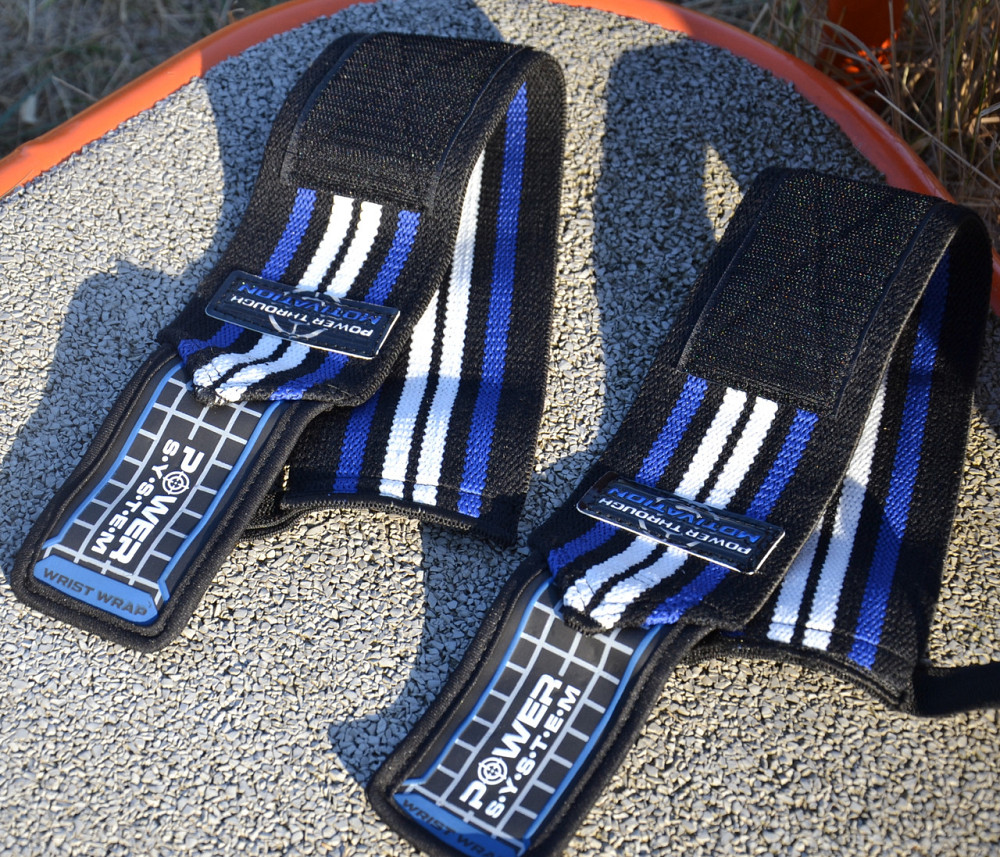 Бинти для зап'ясть (кистьові бинти) Power System PS-3500 Wrist Wraps  Blue/Black  (пара) Луцк - изображение 10