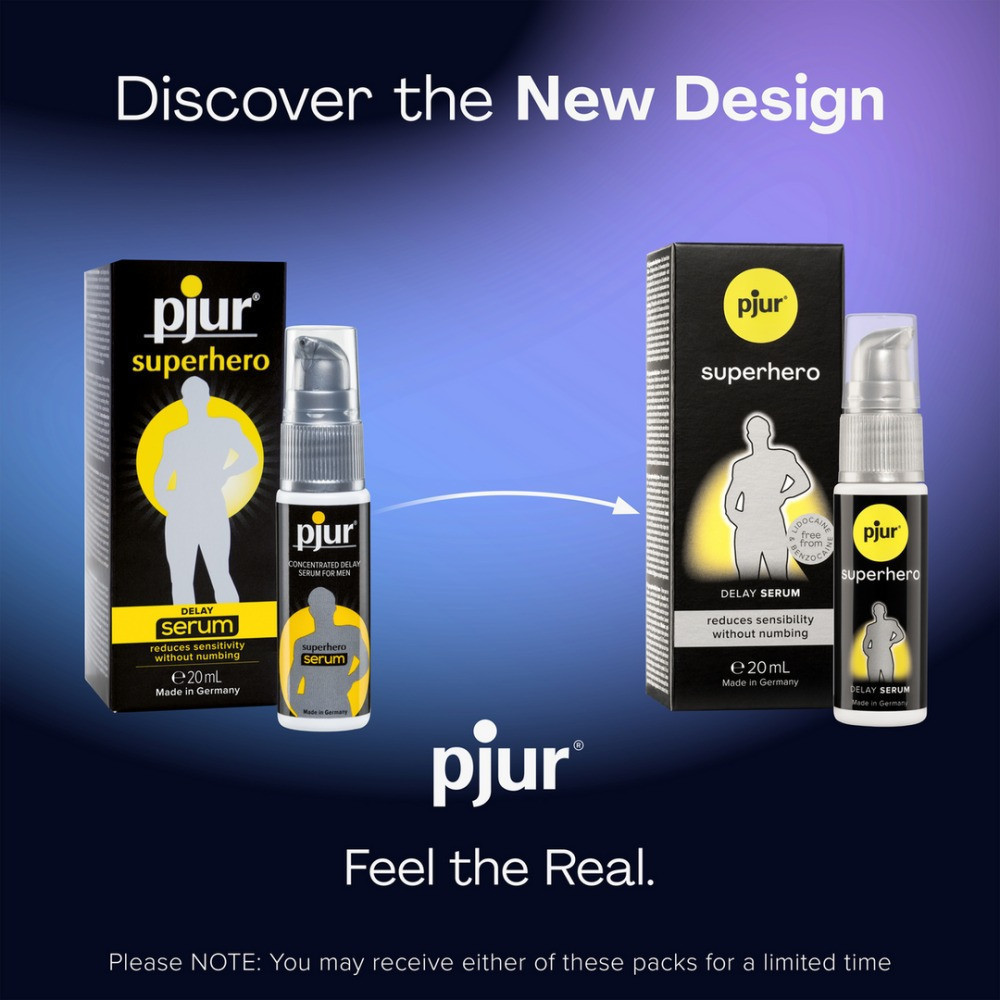 Пролонгирующая сыворотка PJUR Superhero Serum, 20 мл Sex Aura Киев - изображение 3