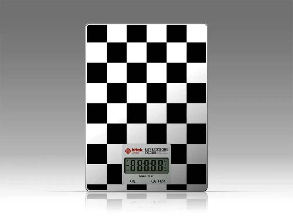 Ваги кухонні електронні BITEK BT-8078 до 10 кг з LCD дисплеєм, точні побутові ваги для кухні Одеса - фото 4