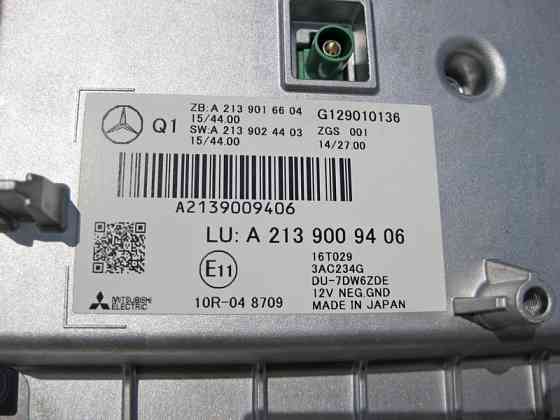 Mercedes-Benz  A2139009406 Центральний дисплей E-class W213 E-class Coupe C238 E-class S213 E-class Cabriolet A238 Одеса