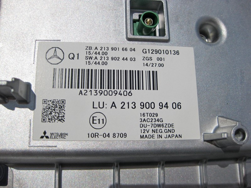 Mercedes-Benz  A2139009406 Центральний дисплей E-class W213 E-class Coupe C238 E-class S213 E-class Cabriolet A238 Одеса - фото 3