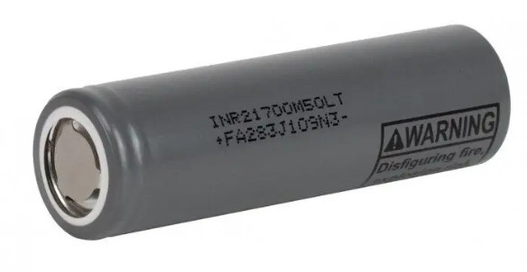 Акумулятор Li-ion 21700 5000mAh INR21700 M50LT 7.2A (Сірий) Вінниця - фото 7