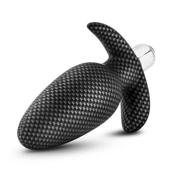 Анальная пробка с вибрацией 3 в 1 BLUSH SPARK THROTTLE AV-01 CARBON FIBER Sex Aura Киев - изображение 3
