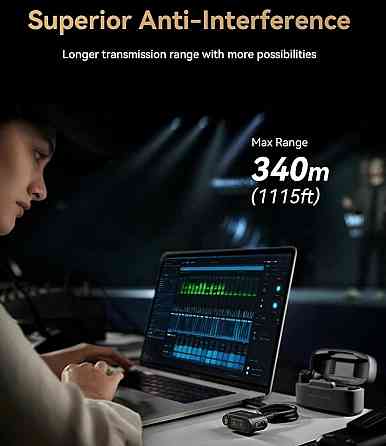 Мікрофон Hollyland Lark MAX 2 Combo Wireless Microphone. Харків